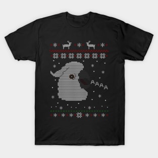 cockatoo ugly christmas sweater T-Shirt